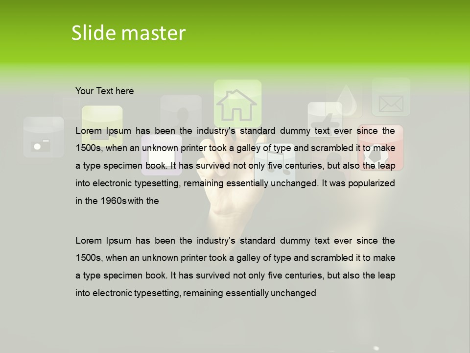 Software Connectivity Interface PowerPoint Template