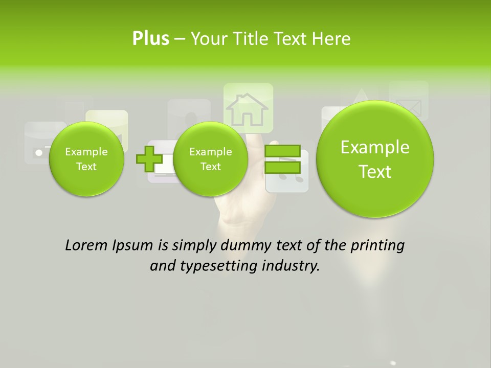Software Connectivity Interface PowerPoint Template