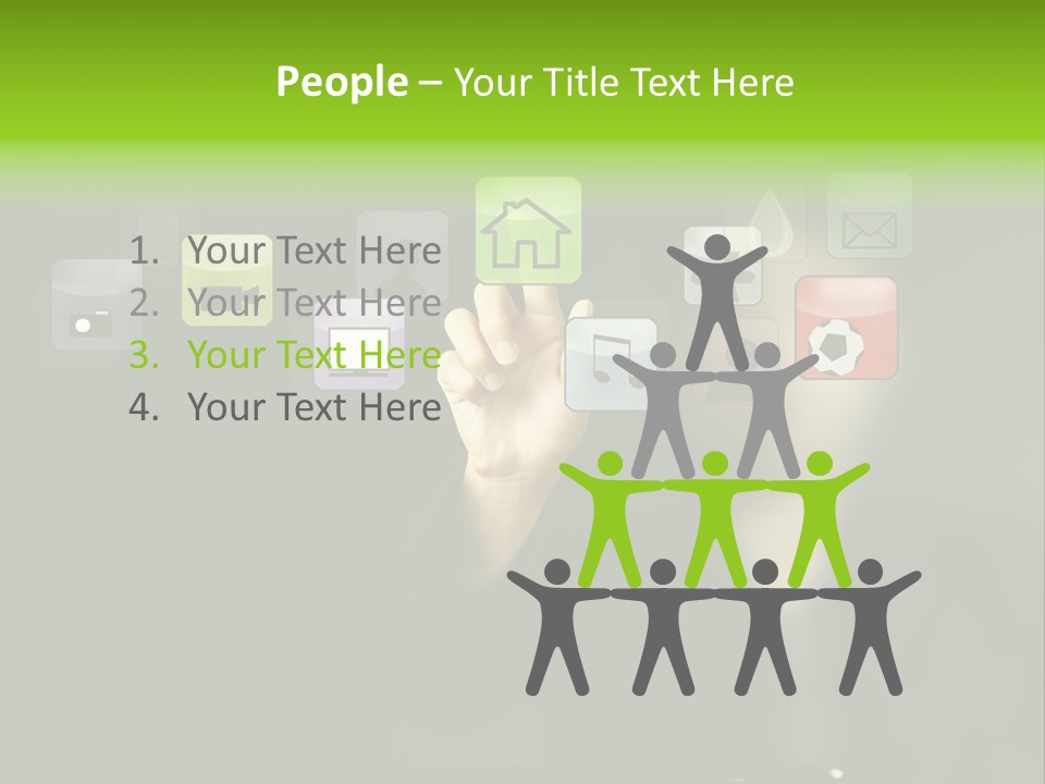 Software Connectivity Interface PowerPoint Template