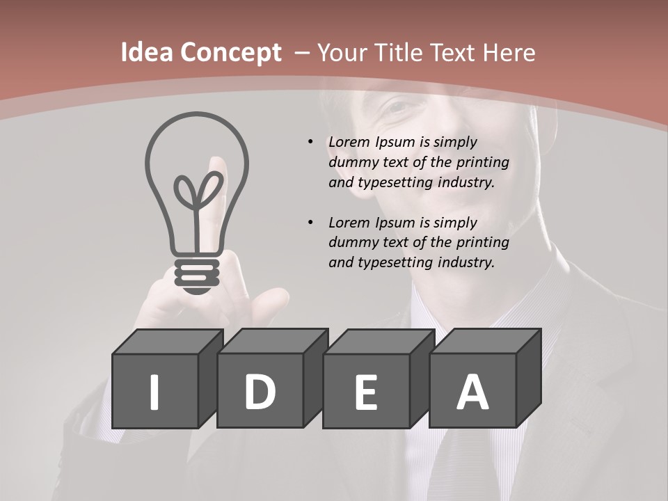 Art Clever Success PowerPoint Template