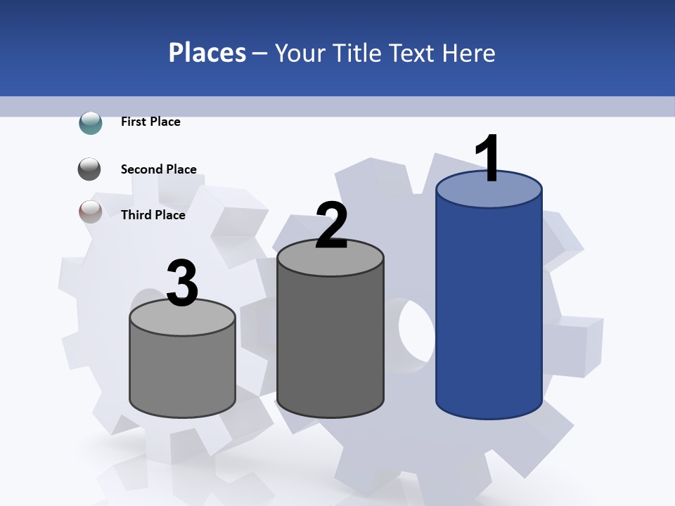 Abstraction Computer Generated Teamwork PowerPoint Template