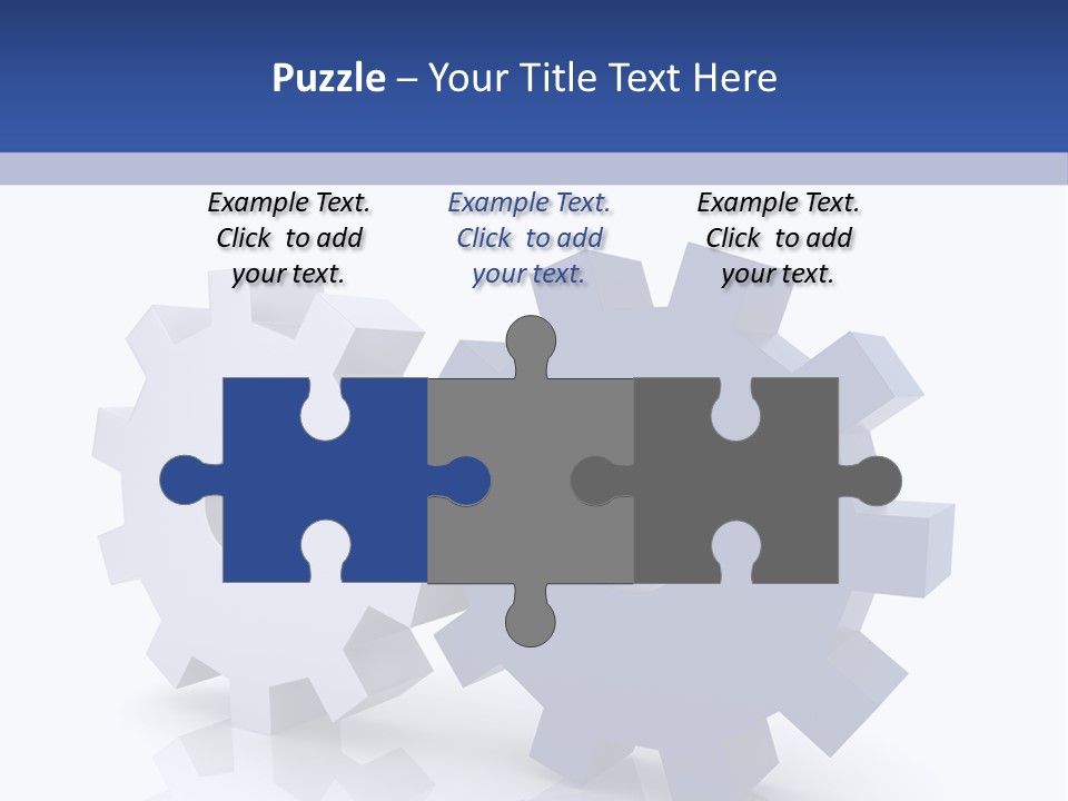 Abstraction Computer Generated Teamwork PowerPoint Template