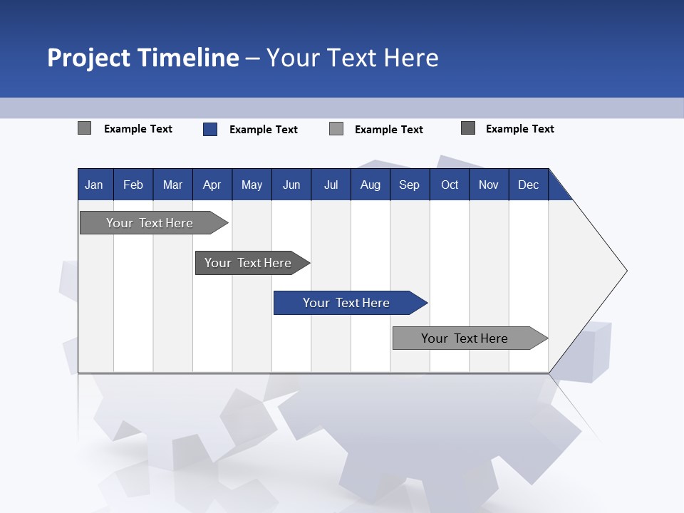 Abstraction Computer Generated Teamwork PowerPoint Template