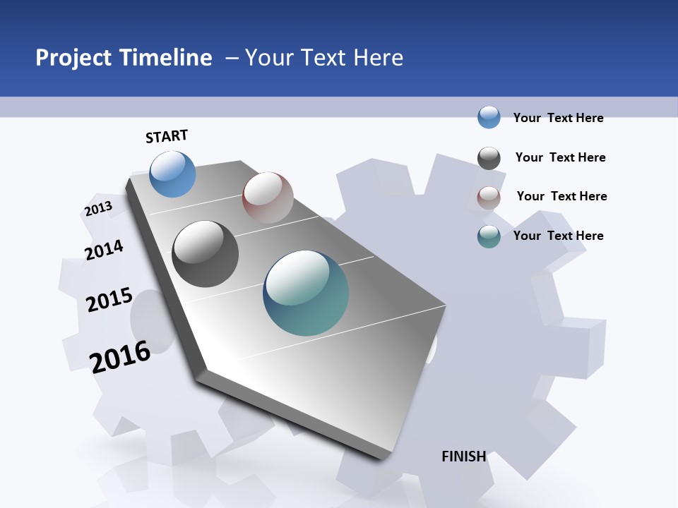 Abstraction Computer Generated Teamwork PowerPoint Template