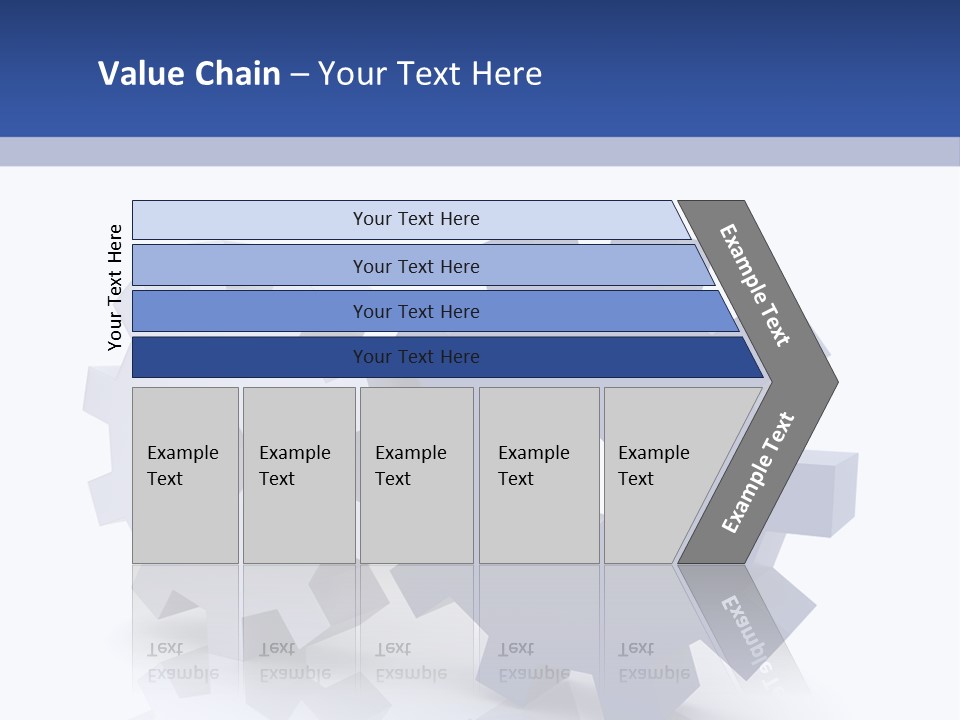 Abstraction Computer Generated Teamwork PowerPoint Template