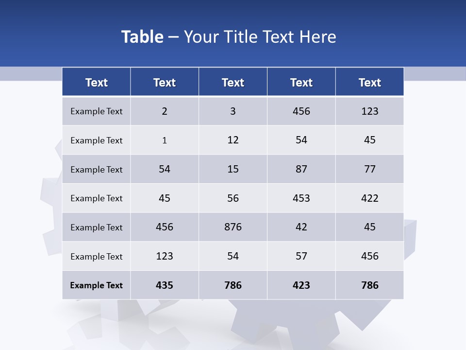 Abstraction Computer Generated Teamwork PowerPoint Template