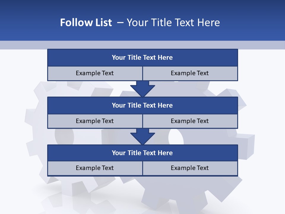 Abstraction Computer Generated Teamwork PowerPoint Template