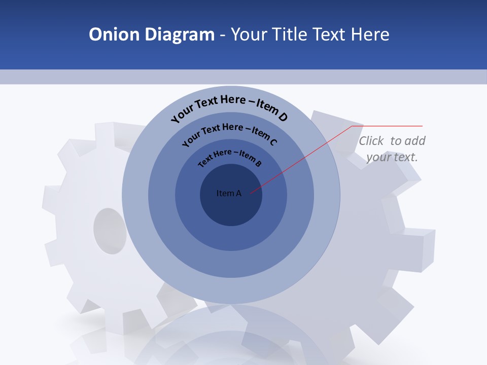 Abstraction Computer Generated Teamwork PowerPoint Template