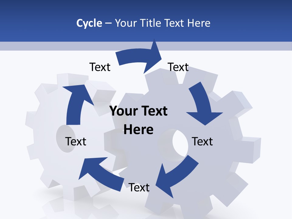 Abstraction Computer Generated Teamwork PowerPoint Template