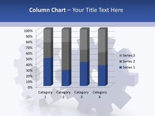 Abstraction Computer Generated Teamwork PowerPoint Template