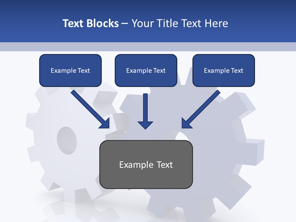 Abstraction Computer Generated Teamwork PowerPoint Template