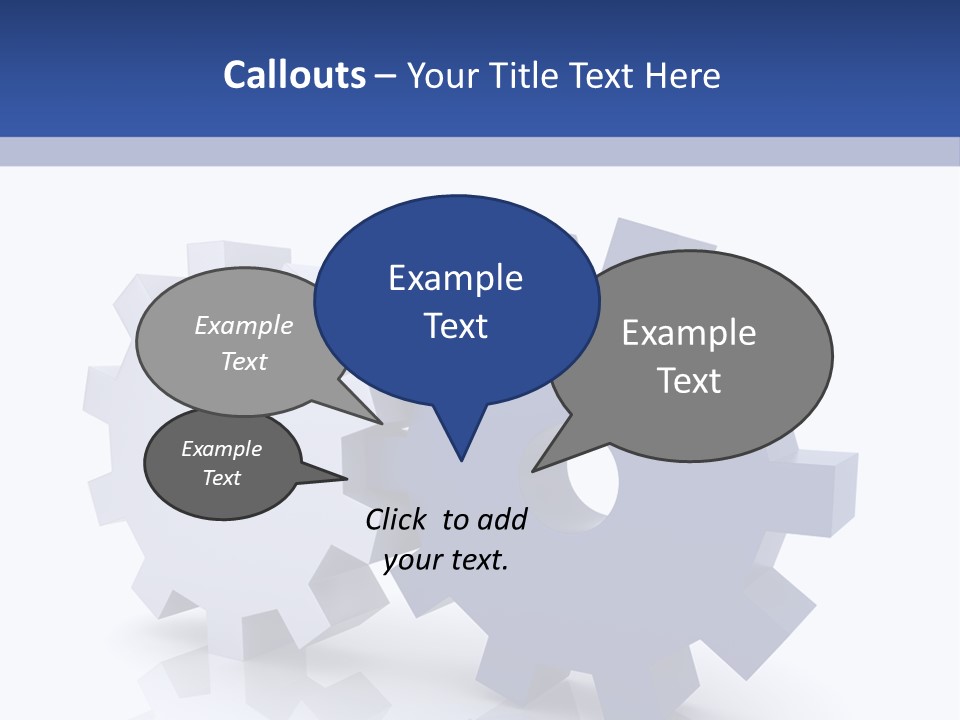Abstraction Computer Generated Teamwork PowerPoint Template