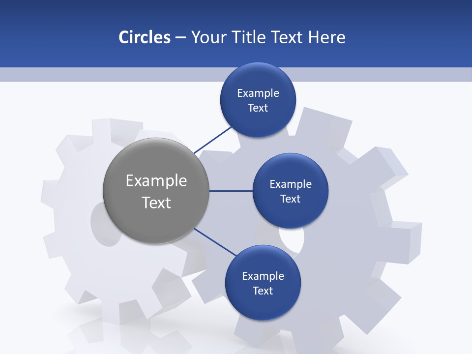 Abstraction Computer Generated Teamwork PowerPoint Template