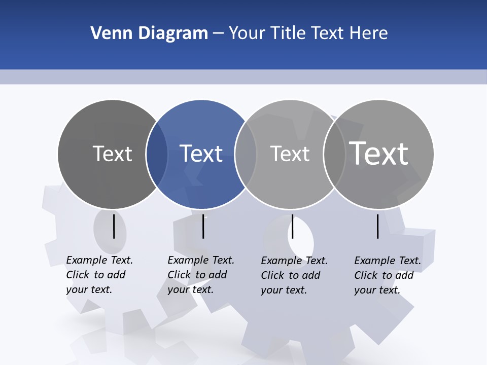 Abstraction Computer Generated Teamwork PowerPoint Template