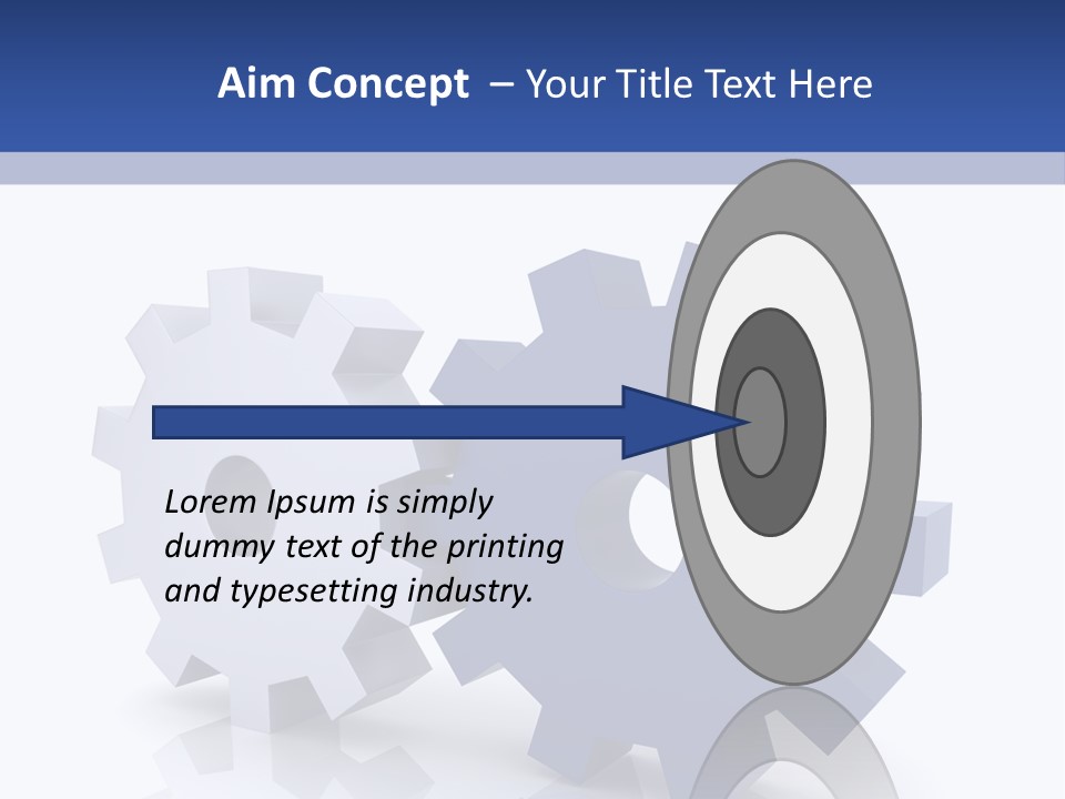 Abstraction Computer Generated Teamwork PowerPoint Template