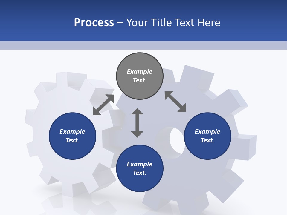 Abstraction Computer Generated Teamwork PowerPoint Template