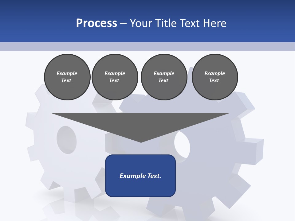 Abstraction Computer Generated Teamwork PowerPoint Template