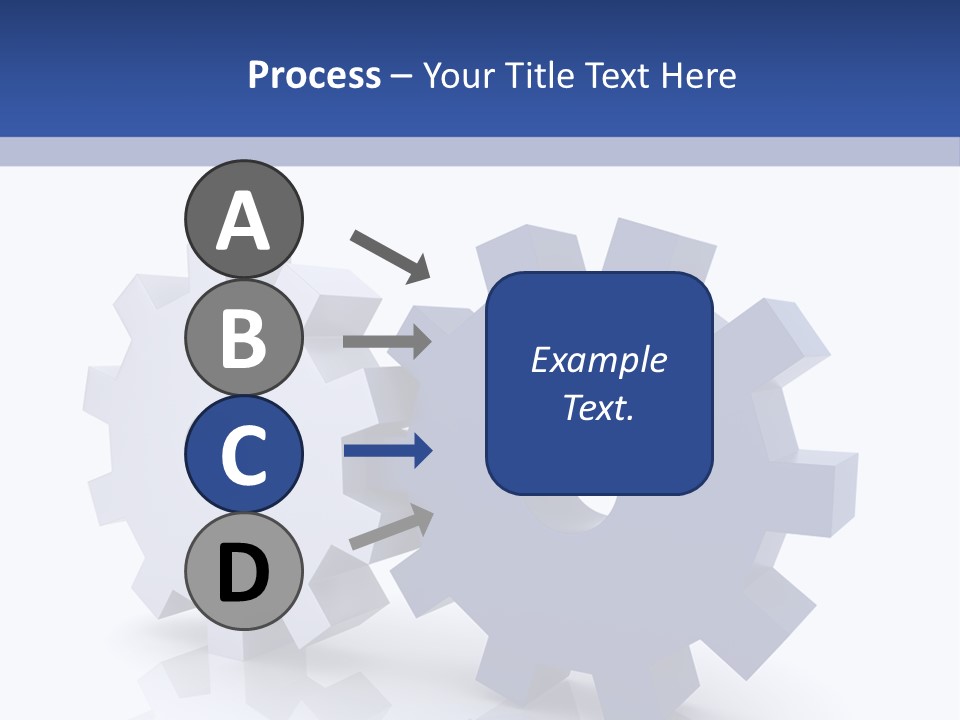 Abstraction Computer Generated Teamwork PowerPoint Template