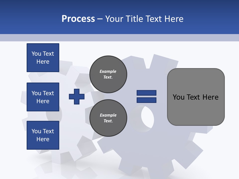 Abstraction Computer Generated Teamwork PowerPoint Template