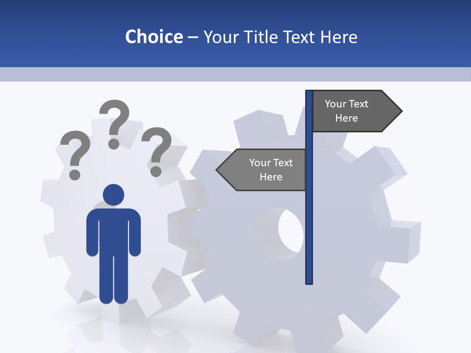 Abstraction Computer Generated Teamwork PowerPoint Template