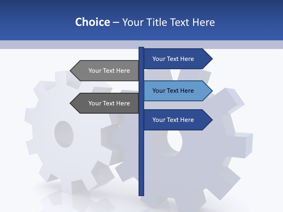 Abstraction Computer Generated Teamwork PowerPoint Template