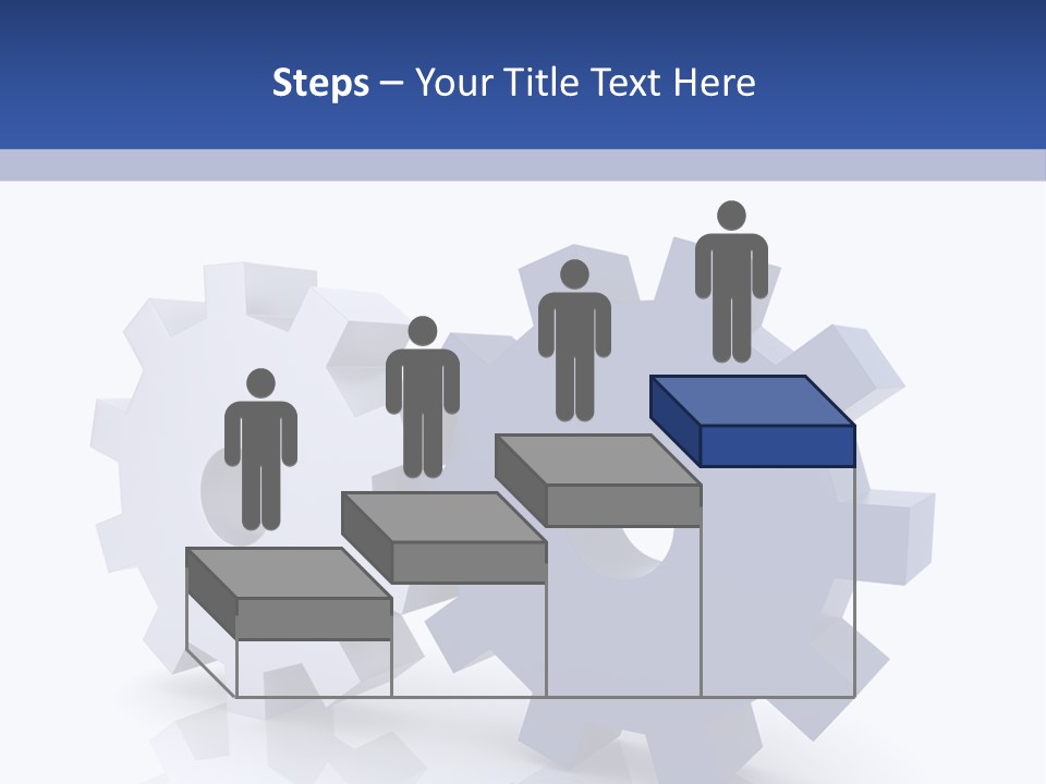 Abstraction Computer Generated Teamwork PowerPoint Template