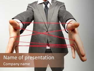 Web Lash Symbol PowerPoint Template