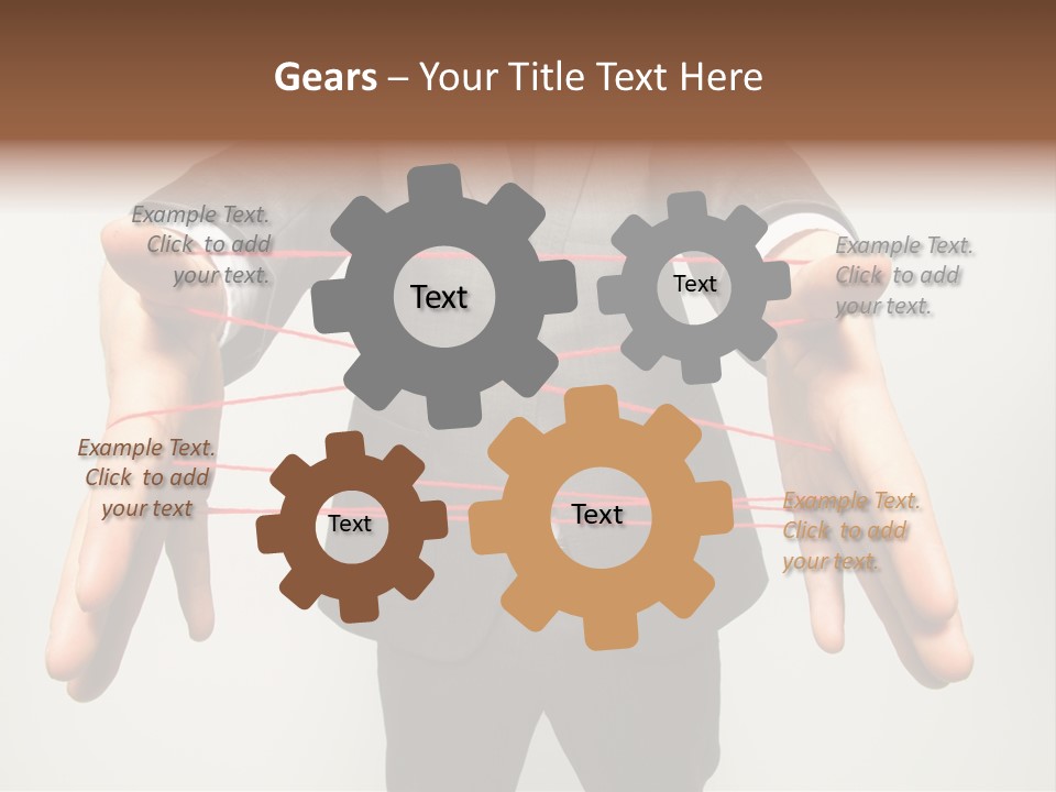 Web Lash Symbol PowerPoint Template