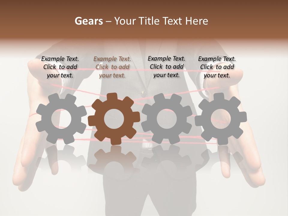 Web Lash Symbol PowerPoint Template