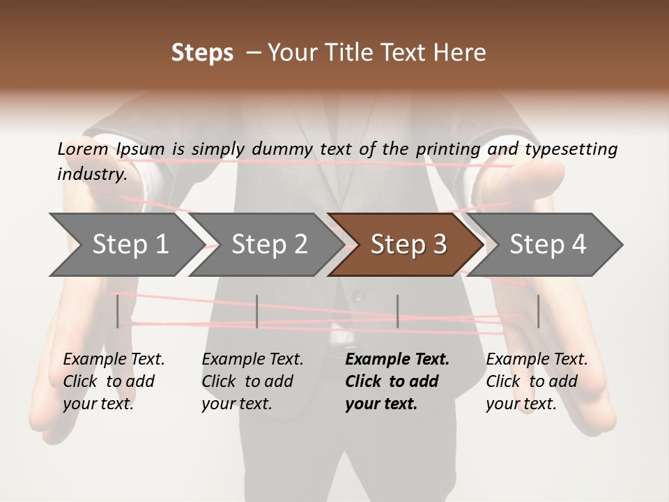 Web Lash Symbol PowerPoint Template