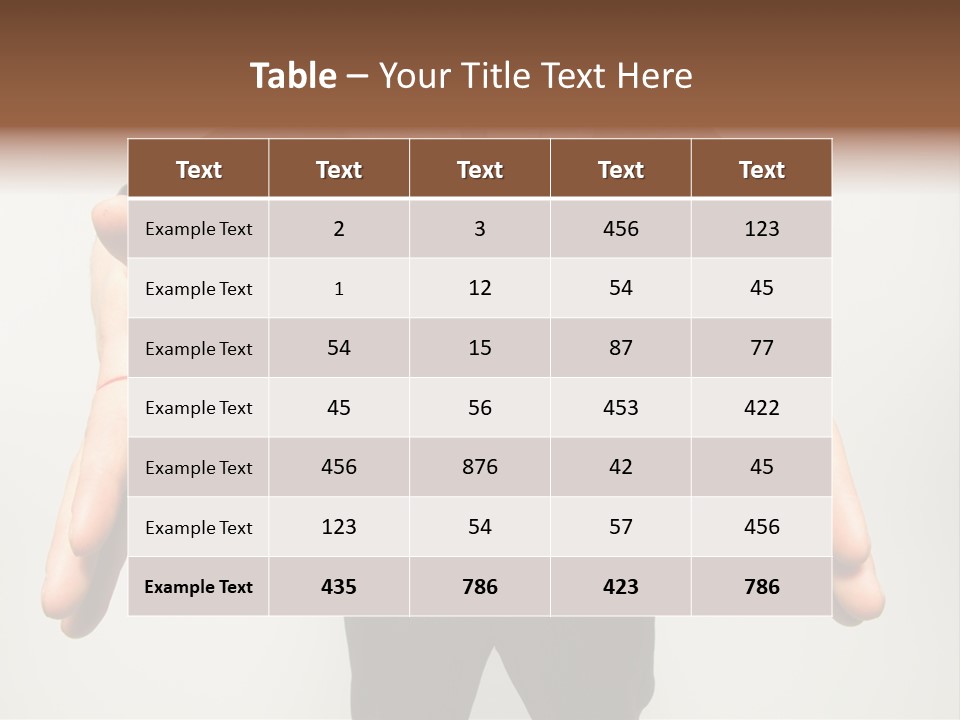Web Lash Symbol PowerPoint Template