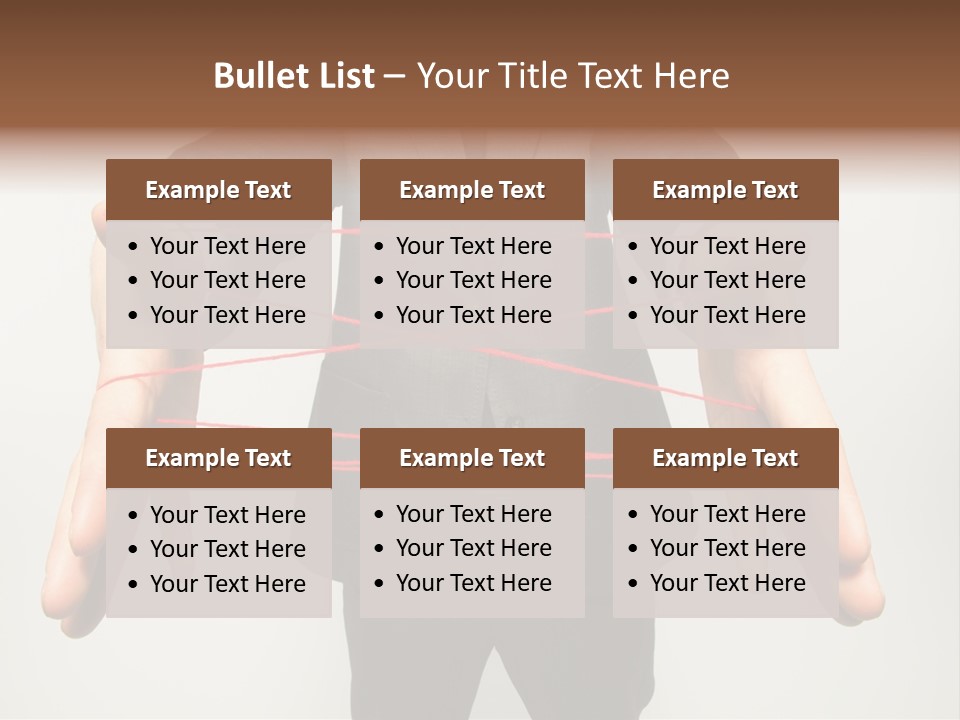 Web Lash Symbol PowerPoint Template