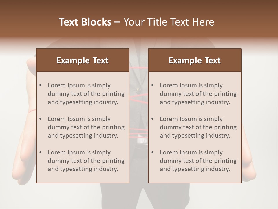 Web Lash Symbol PowerPoint Template