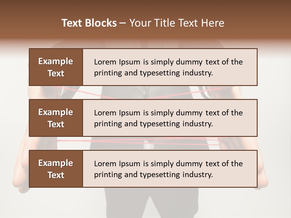 Web Lash Symbol PowerPoint Template