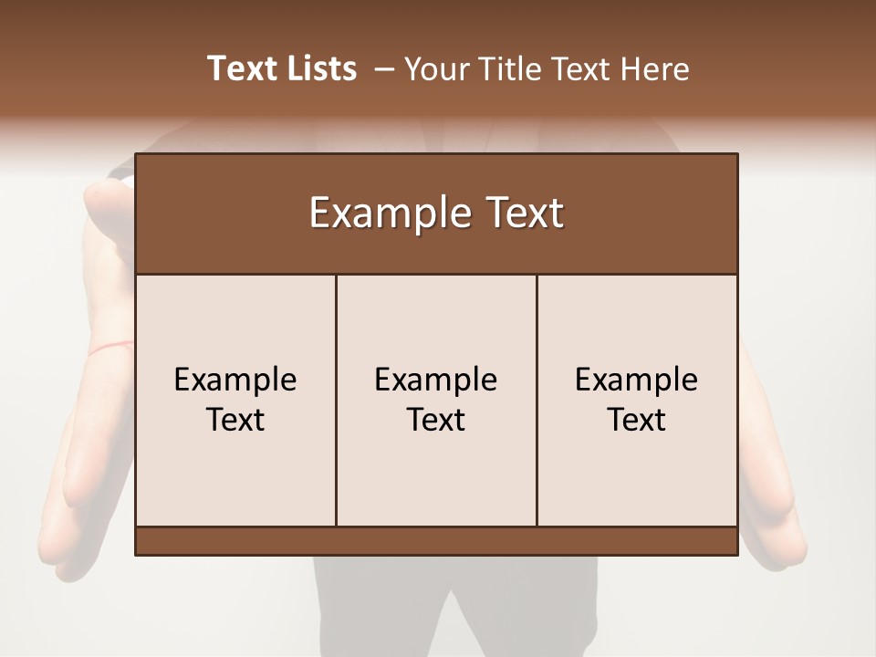 Web Lash Symbol PowerPoint Template