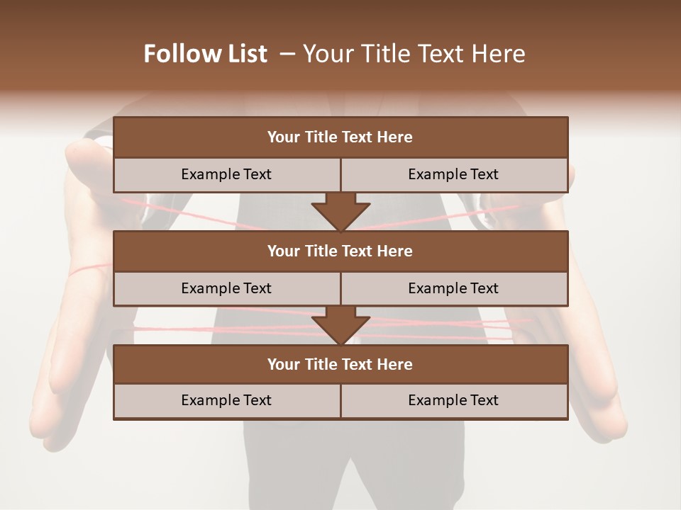 Web Lash Symbol PowerPoint Template