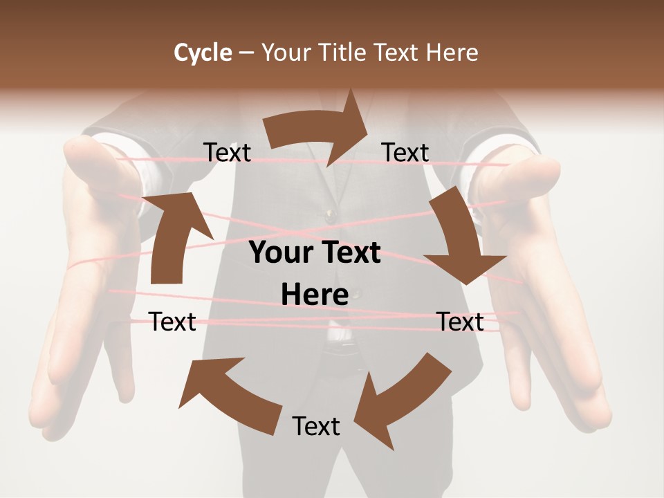 Web Lash Symbol PowerPoint Template