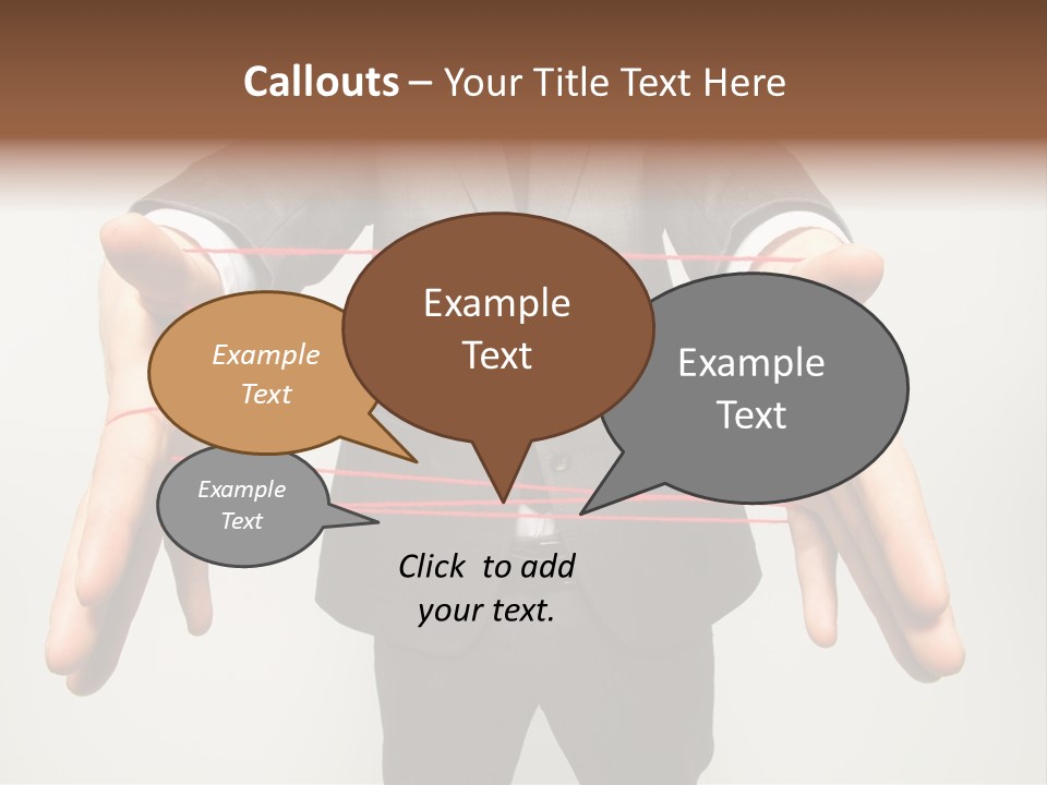 Web Lash Symbol PowerPoint Template