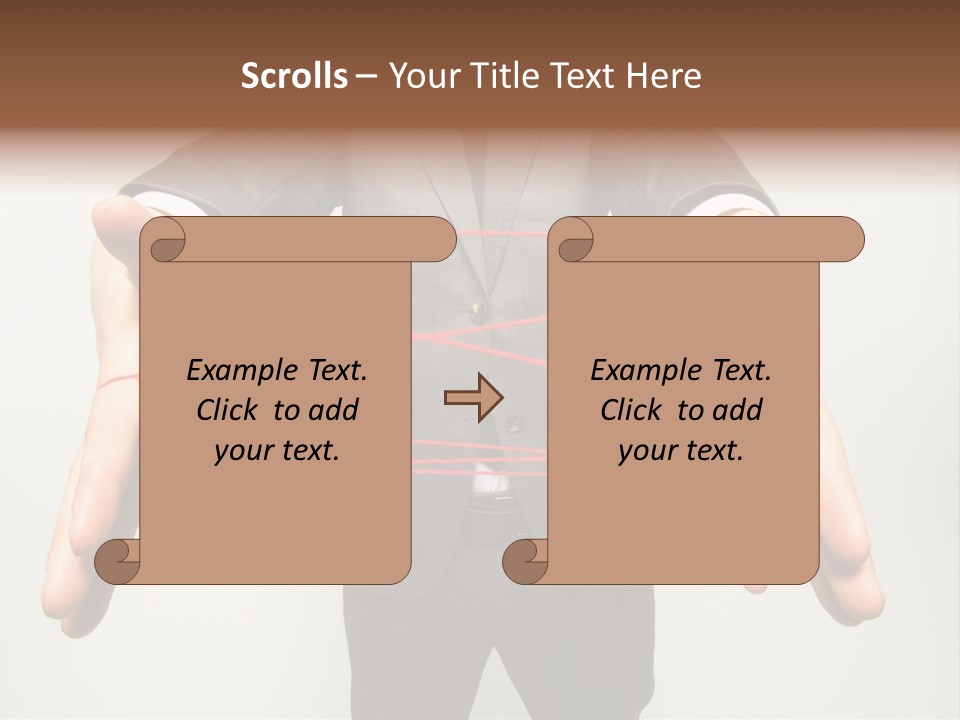 Web Lash Symbol PowerPoint Template