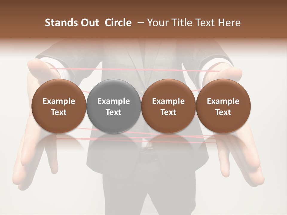 Web Lash Symbol PowerPoint Template