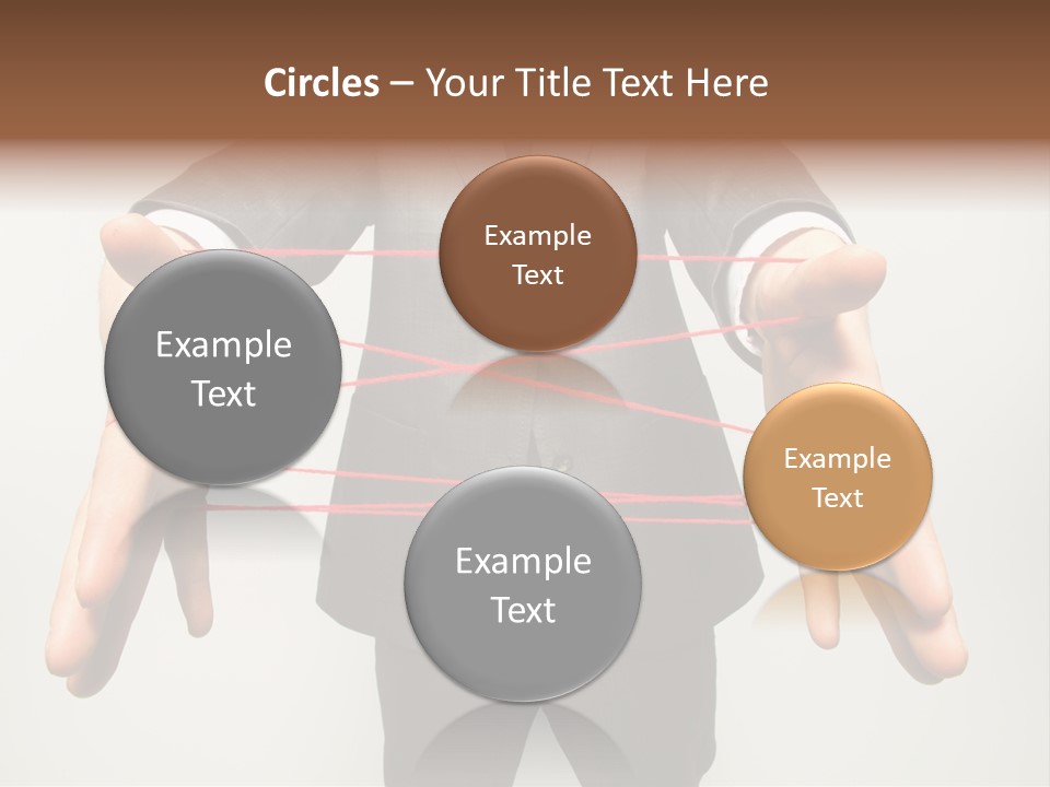 Web Lash Symbol PowerPoint Template
