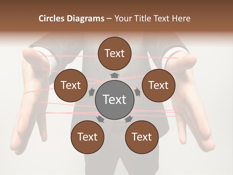 Web Lash Symbol PowerPoint Template