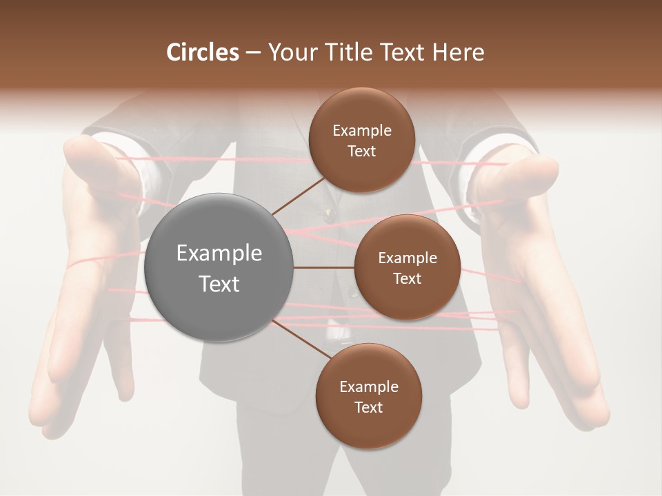 Web Lash Symbol PowerPoint Template