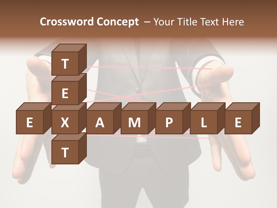 Web Lash Symbol PowerPoint Template