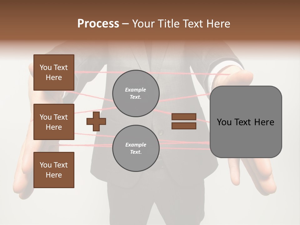 Web Lash Symbol PowerPoint Template