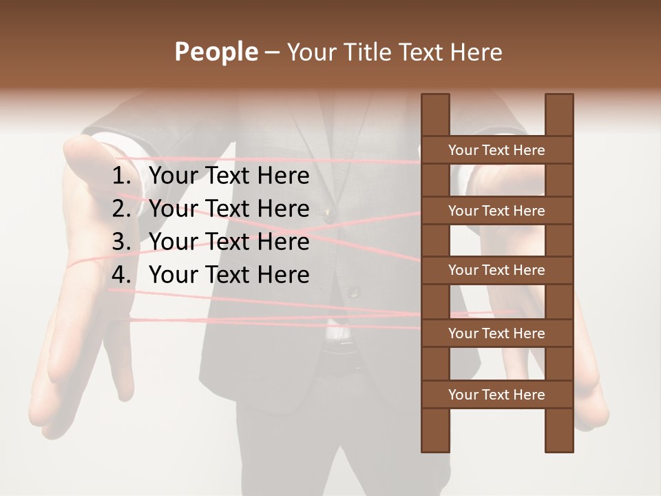 Web Lash Symbol PowerPoint Template
