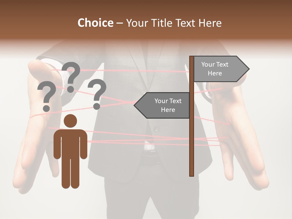 Web Lash Symbol PowerPoint Template