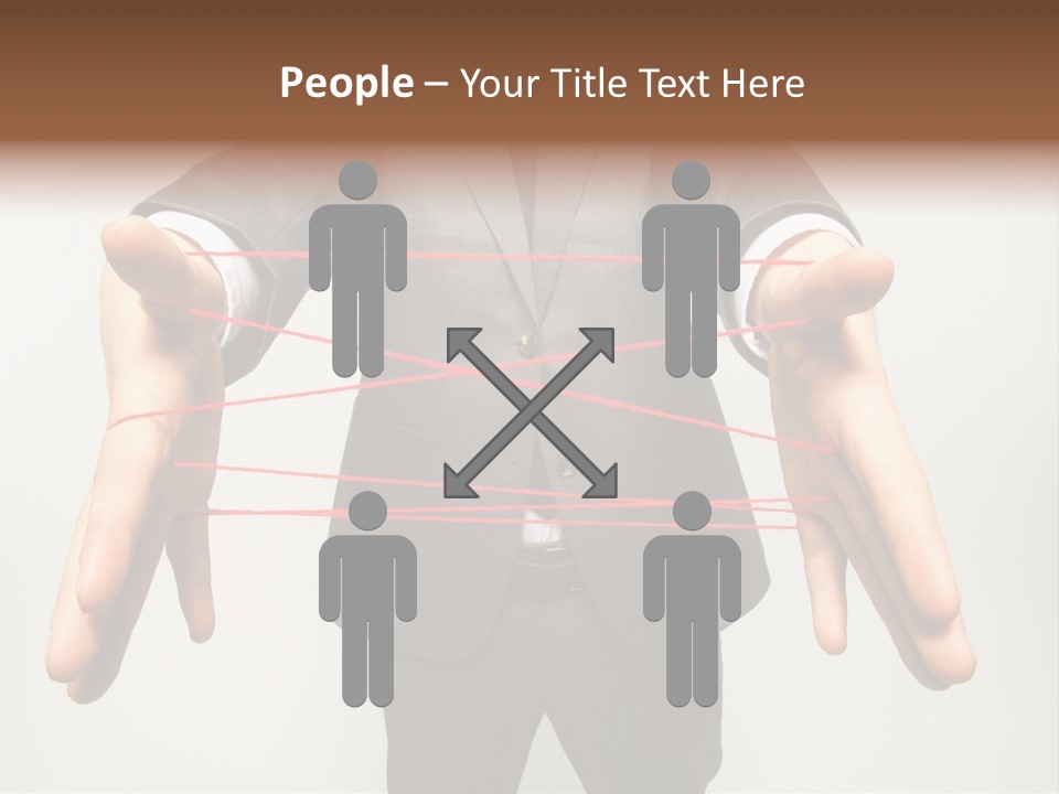 Web Lash Symbol PowerPoint Template