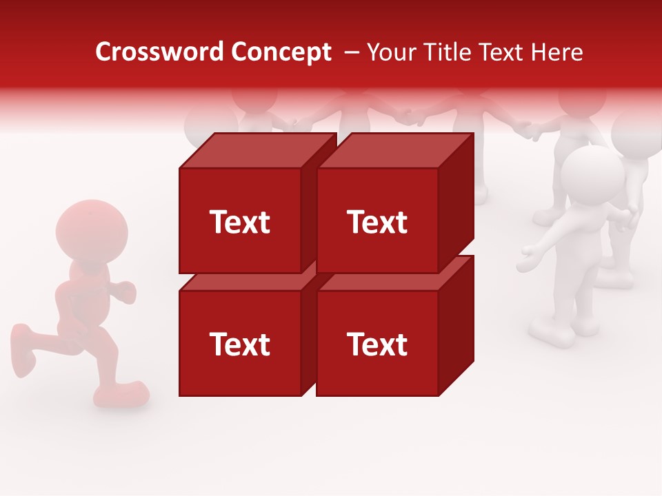 Community Group Puppets PowerPoint Template