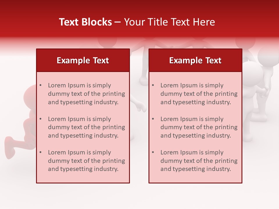 Community Group Puppets PowerPoint Template